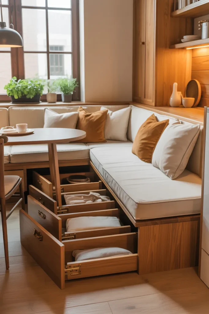 Add Built-In Seating with Storage