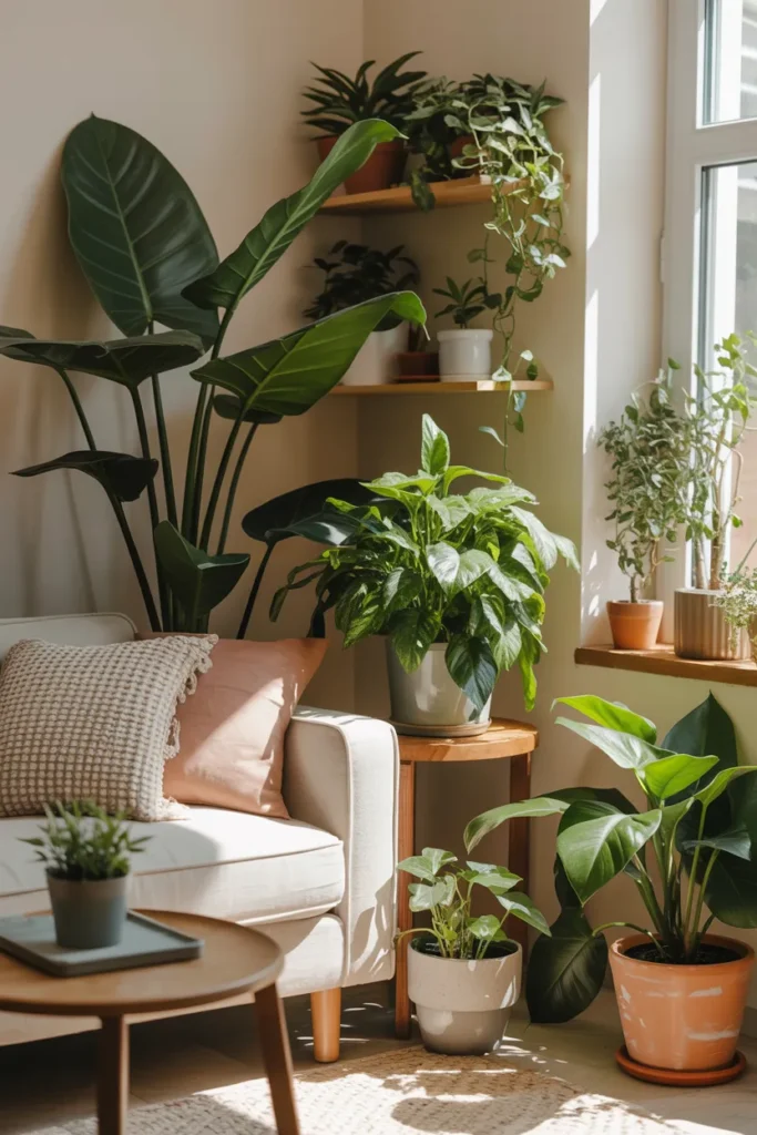 Add Indoor Plants for Natural Comfort