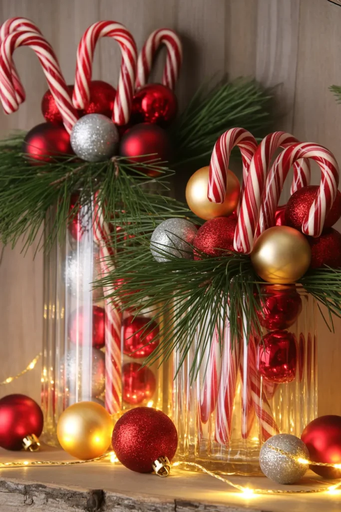 Candy Cane Vase Fillers
