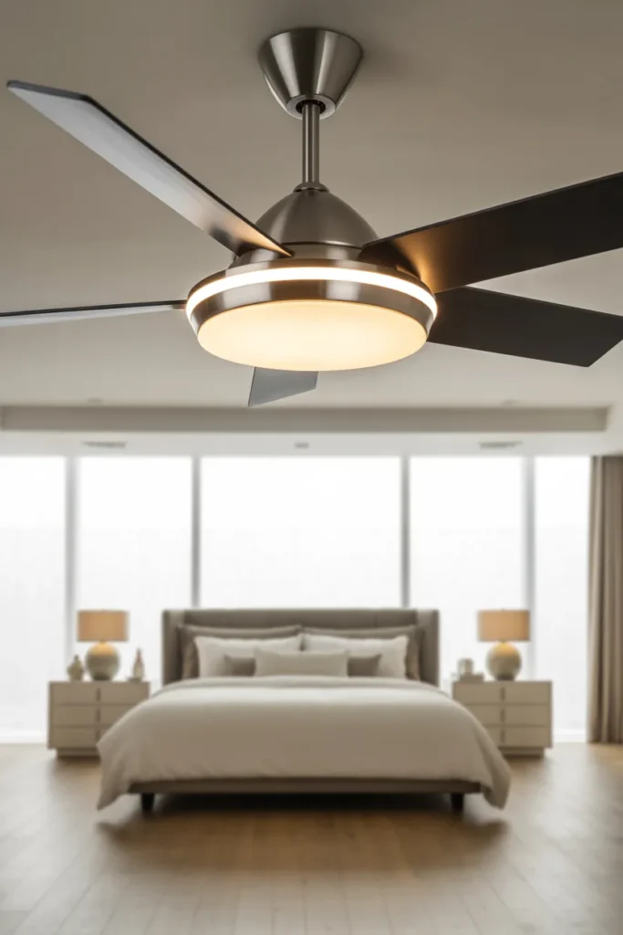 Ceiling Fans with Integrated Lights