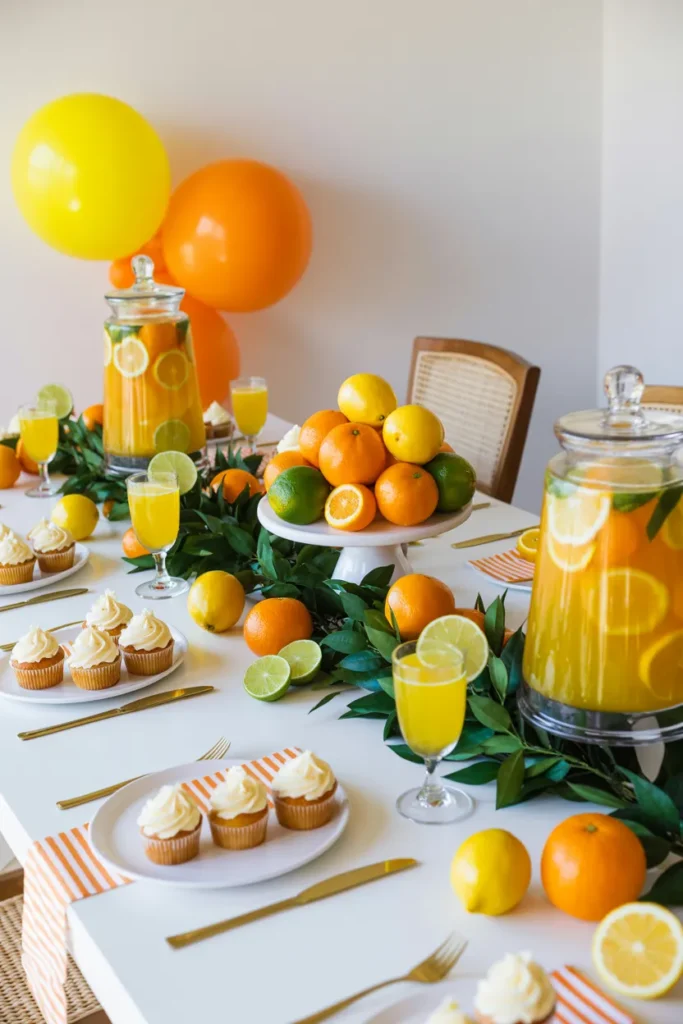 Citrus Fruit Baby Shower
