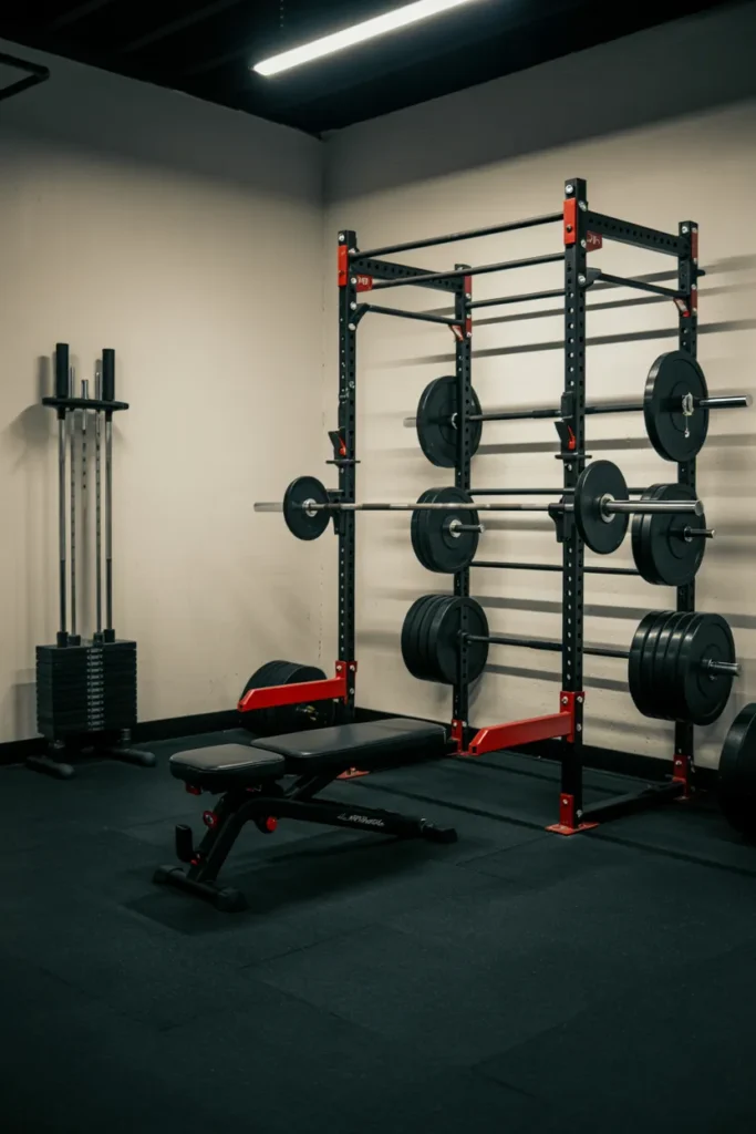 Compact Strength Training Corner