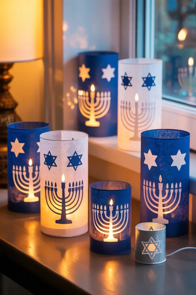 DIY Hanukkah Napkin Rings