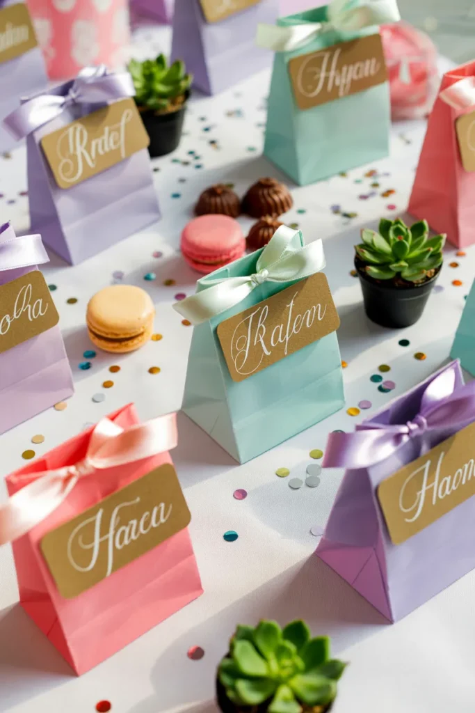 DIY Party Favor Station
