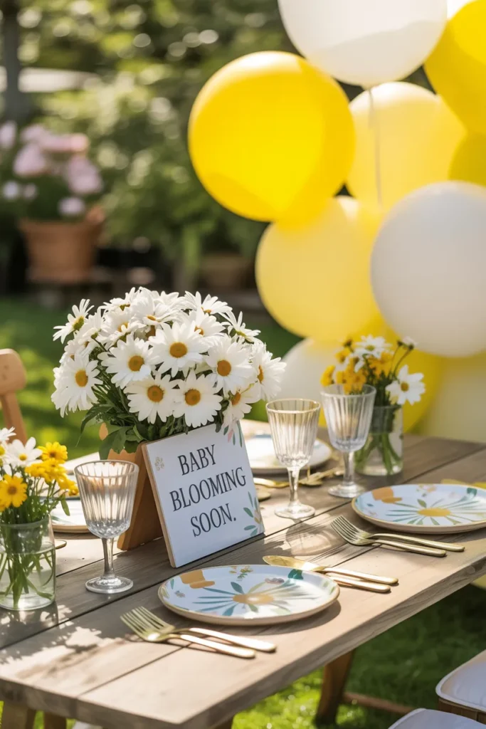 Daisy Garden Baby Shower