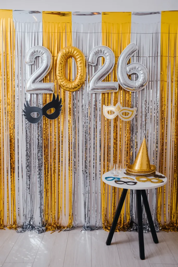 Glittering Photo Booth Fun