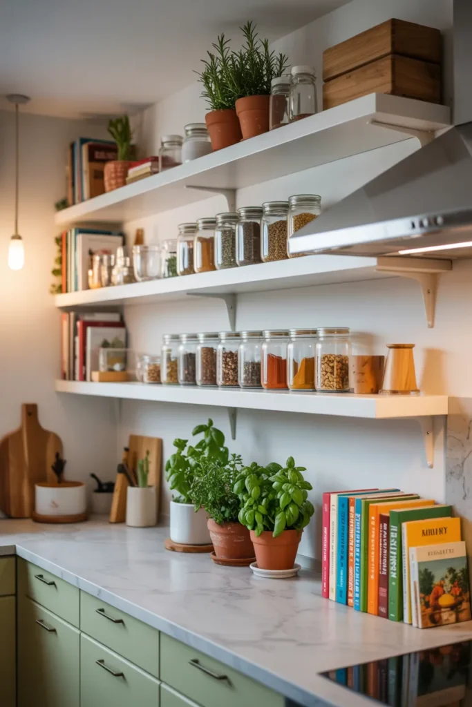 Hang Floating Shelves for Extra Storage