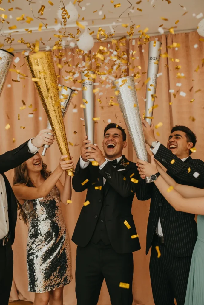 Midnight Confetti Cannons