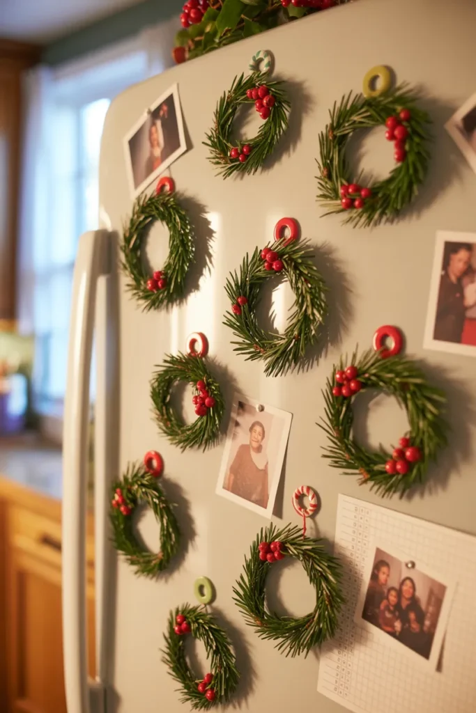 Mini Wreath Magnets