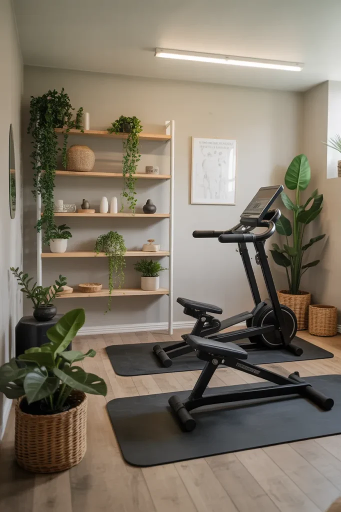 Natural Elements for a Calming Gym