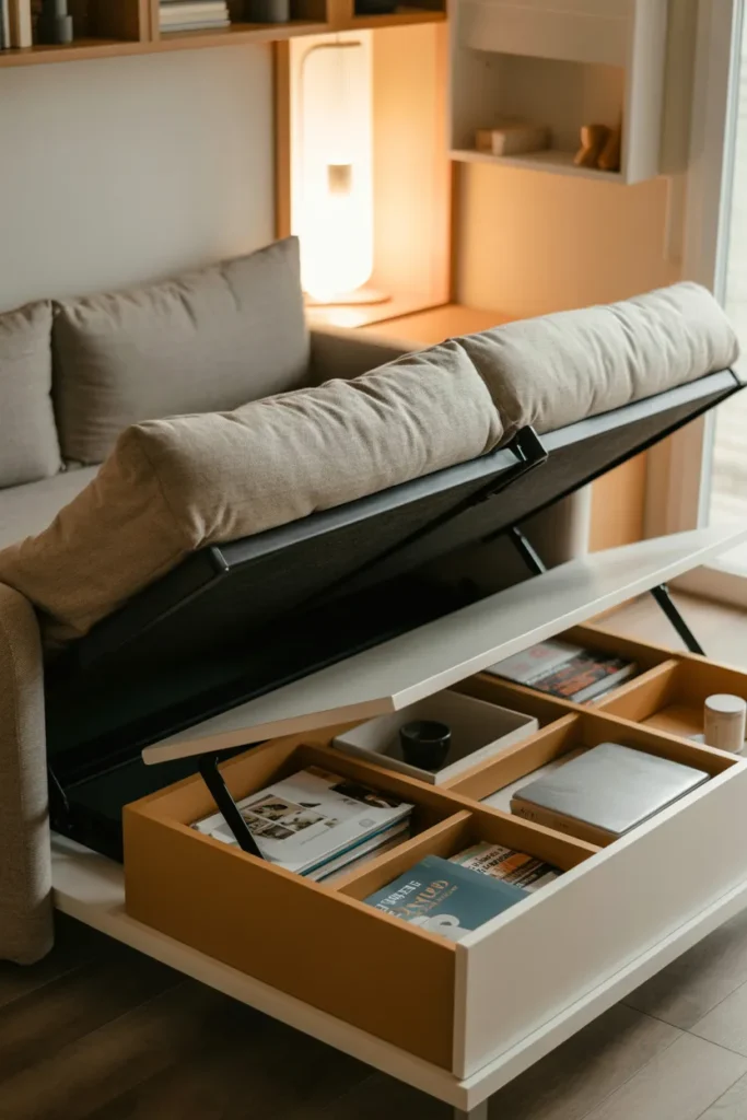 Opt for Multi-Functional Furniture