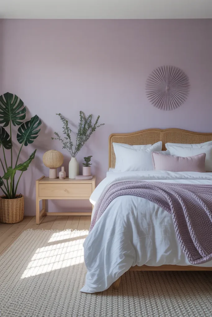 Pastel Accent Walls for Subtle Drama