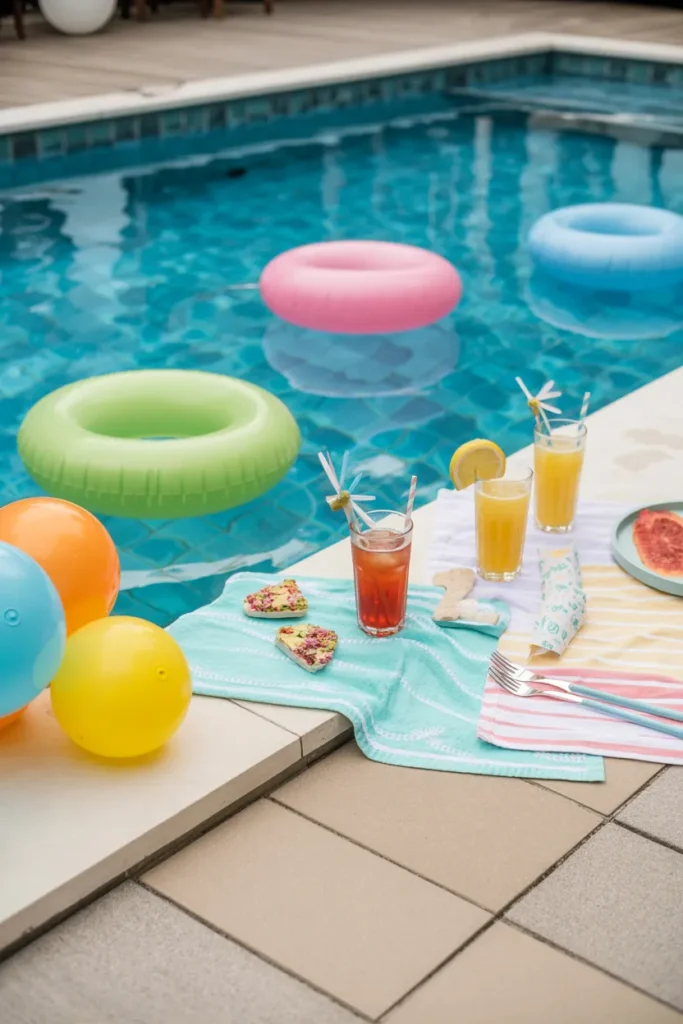 Pool Party Baby Shower