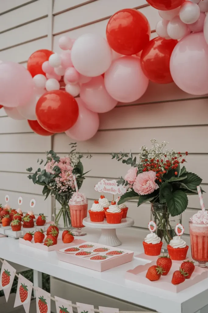 Strawberry Sweet Baby Shower