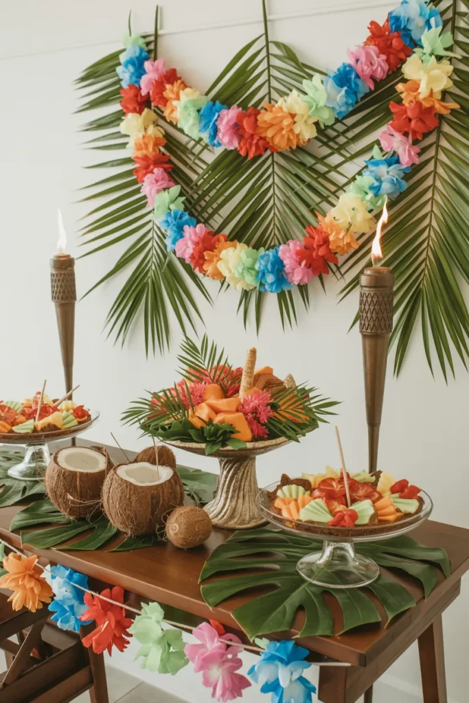 Tropical Luau Baby Shower