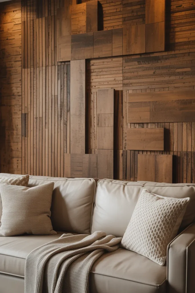 Use Cozy Textured Wall Panels