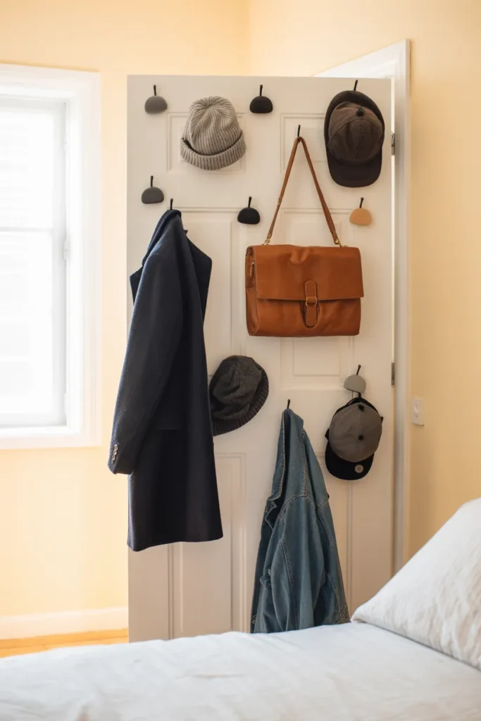 Use Hooks Behind Doors