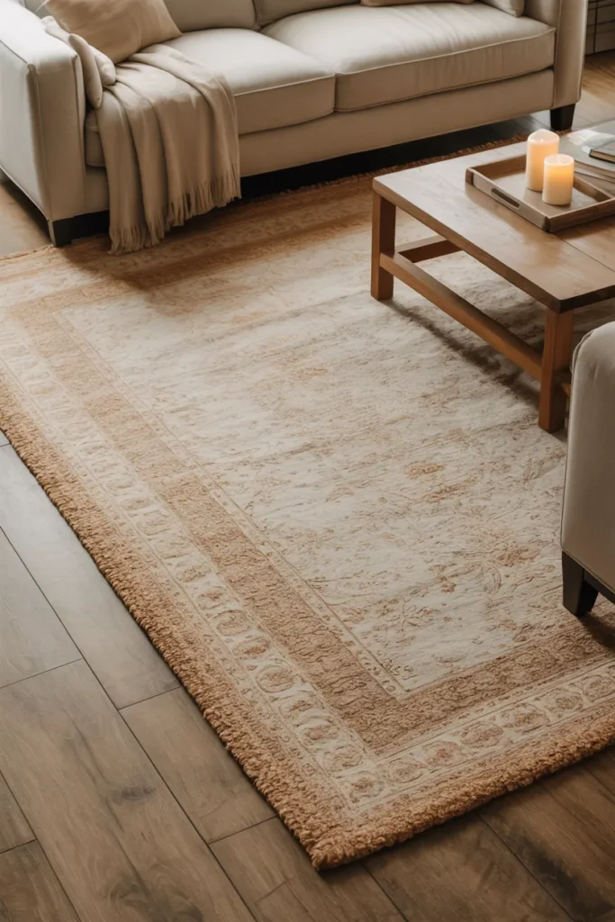 Use Soft Area Rugs to Warm Up Floors