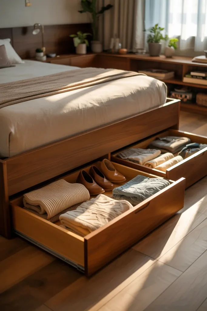 Utilize Under-Bed Storage