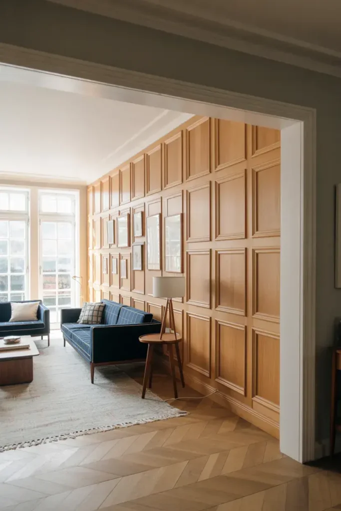 Classic Paneled Feature Wall