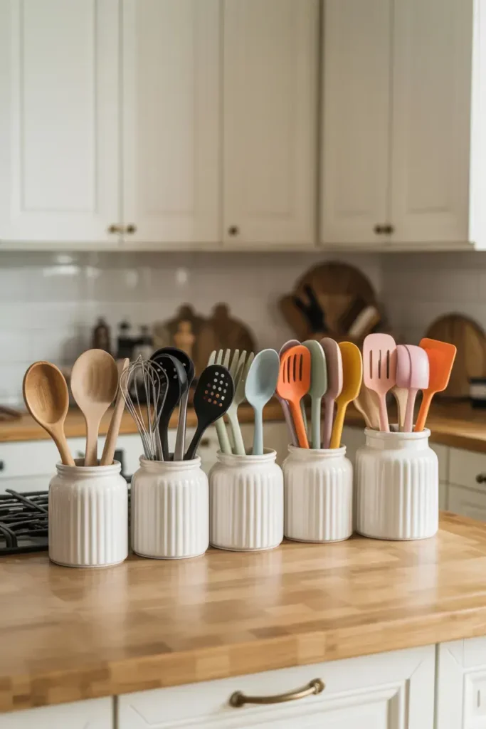 Color-Coordinated Utensils