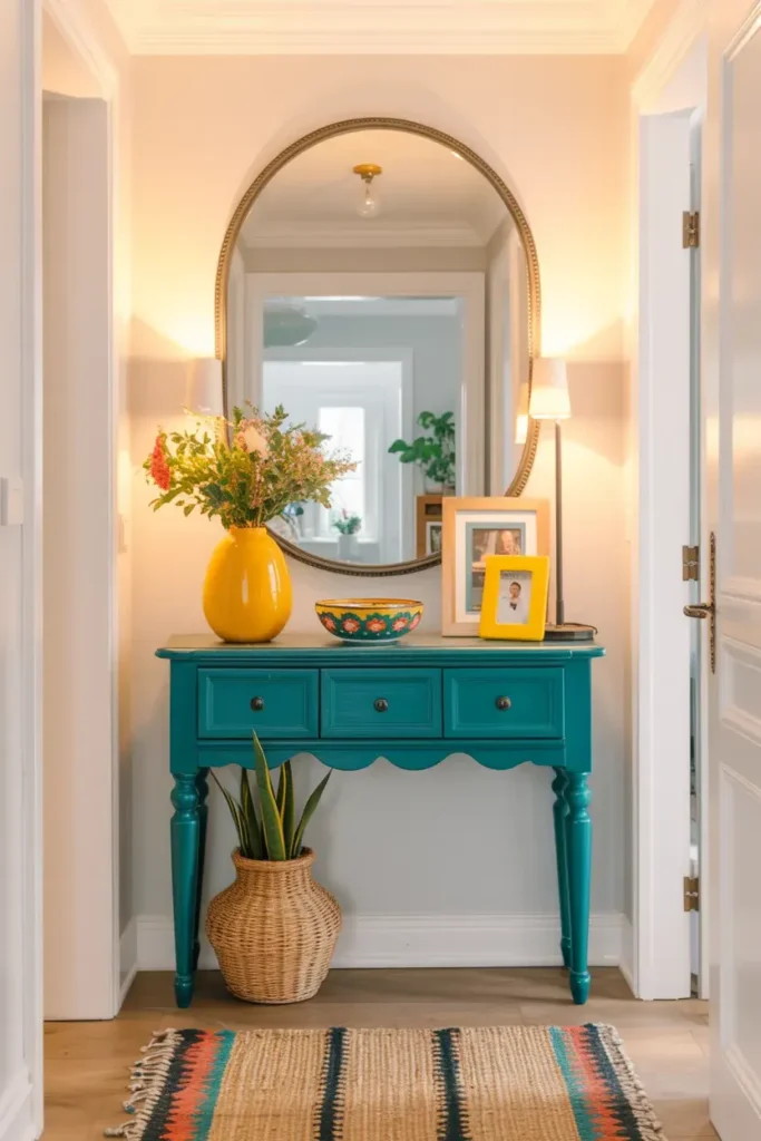 Colorful Entryway Accessories