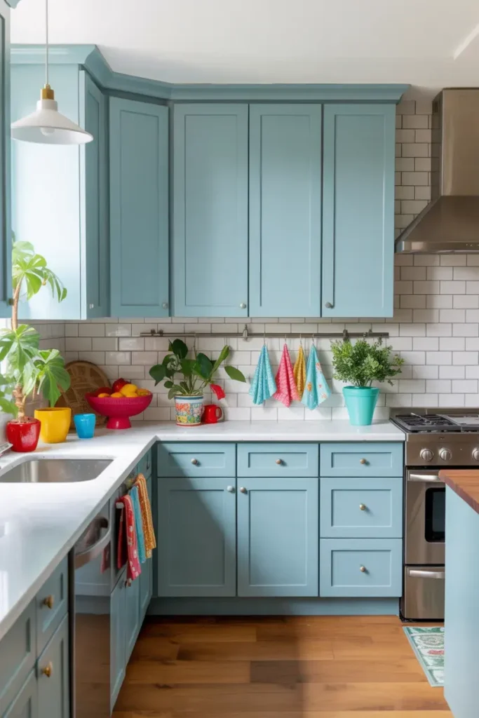 Colorful Kitchen Accents