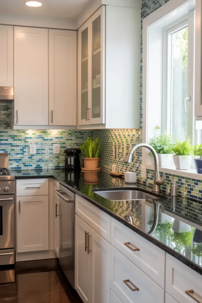 Colorful Kitchen Backsplashes