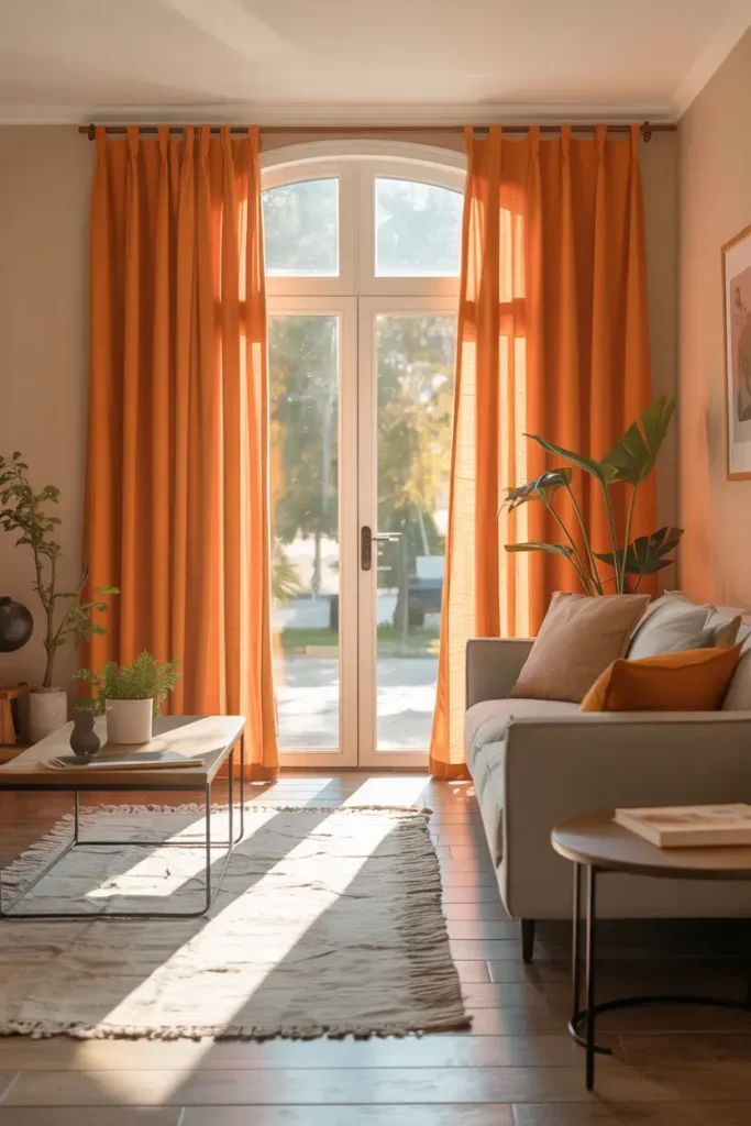 Colorful Window Treatments