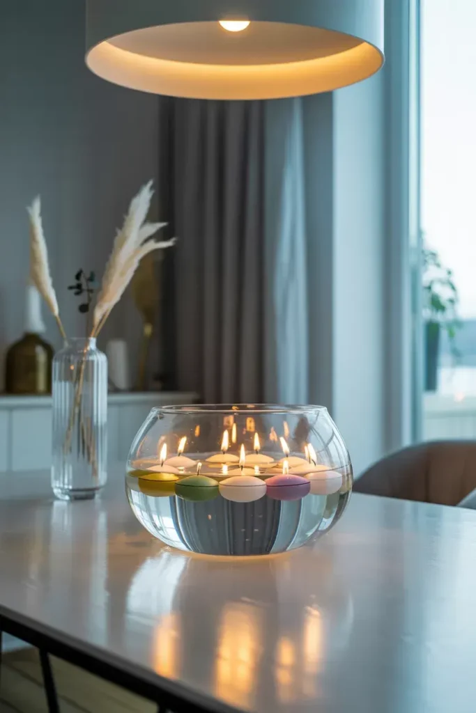 Floating Candle Display