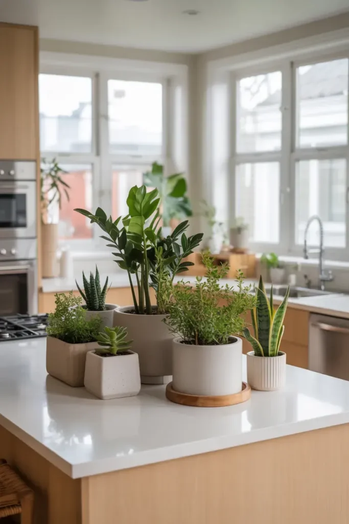 Natural Greenery Accents