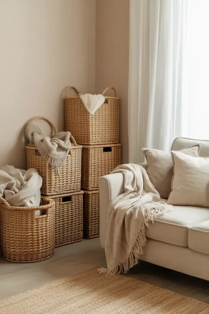 Neutral Woven Baskets