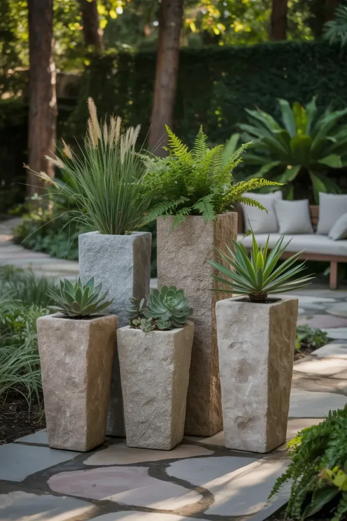 Stone Planters