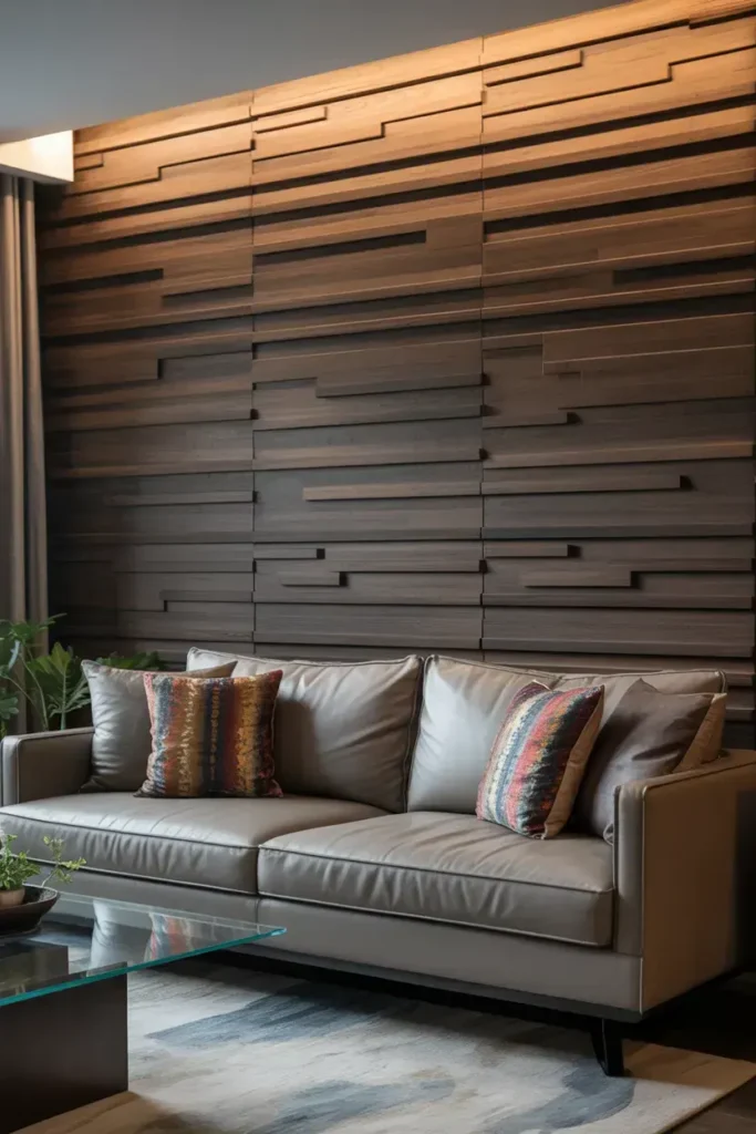 Textured Wood Paneling