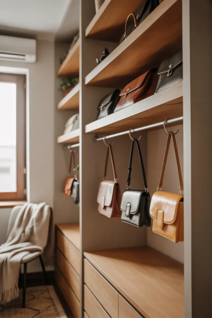 Under-Shelf Purse Hangers