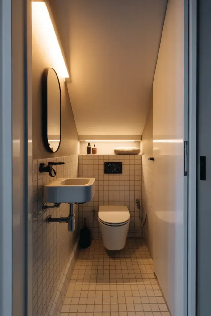 Under-Stairs Bathroom
