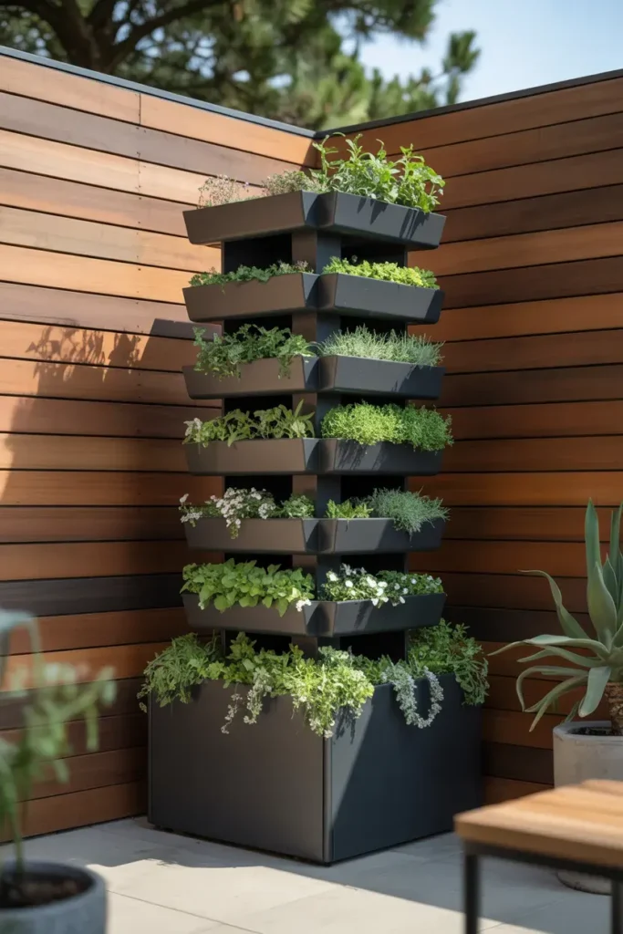 Vertical Planter Towers