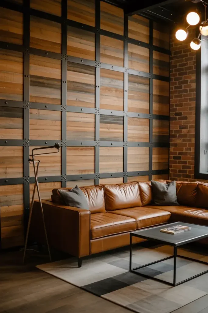 Vertical Wood Paneling