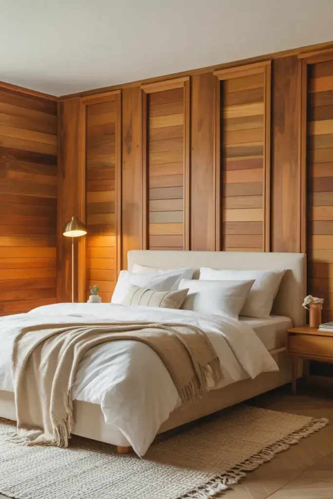 Warm Honey Wood Panels