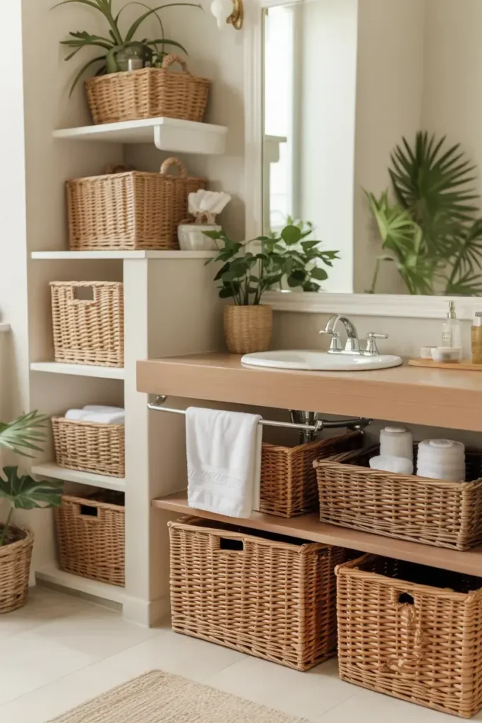 Woven Baskets for Storage