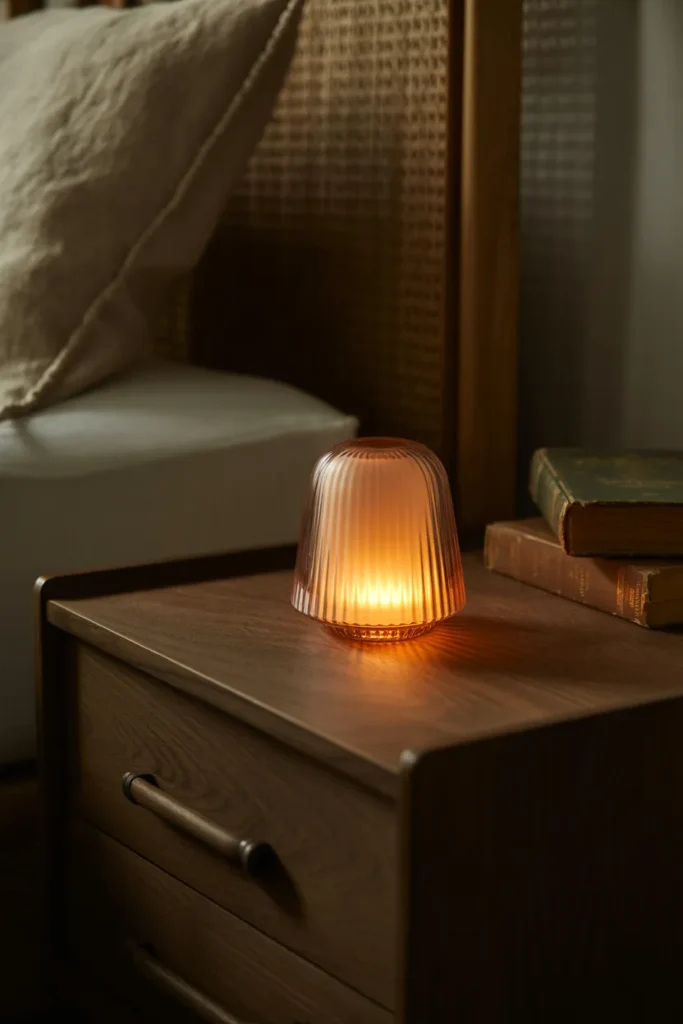 Amber Glass Lamps