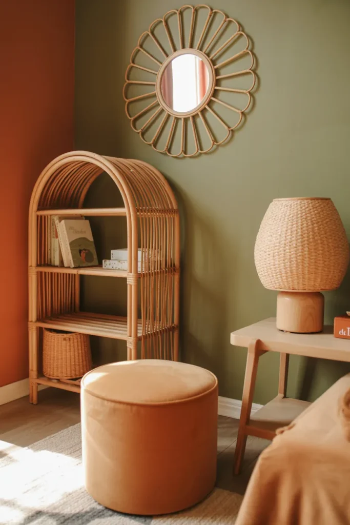 Boho Rattan Accents