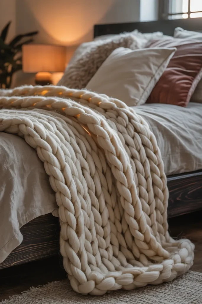 Chunky Knit Throws