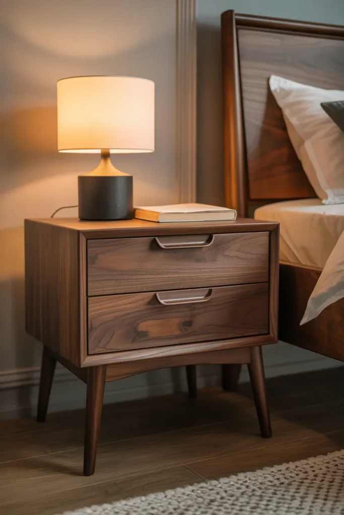 Dark Walnut Nightstands