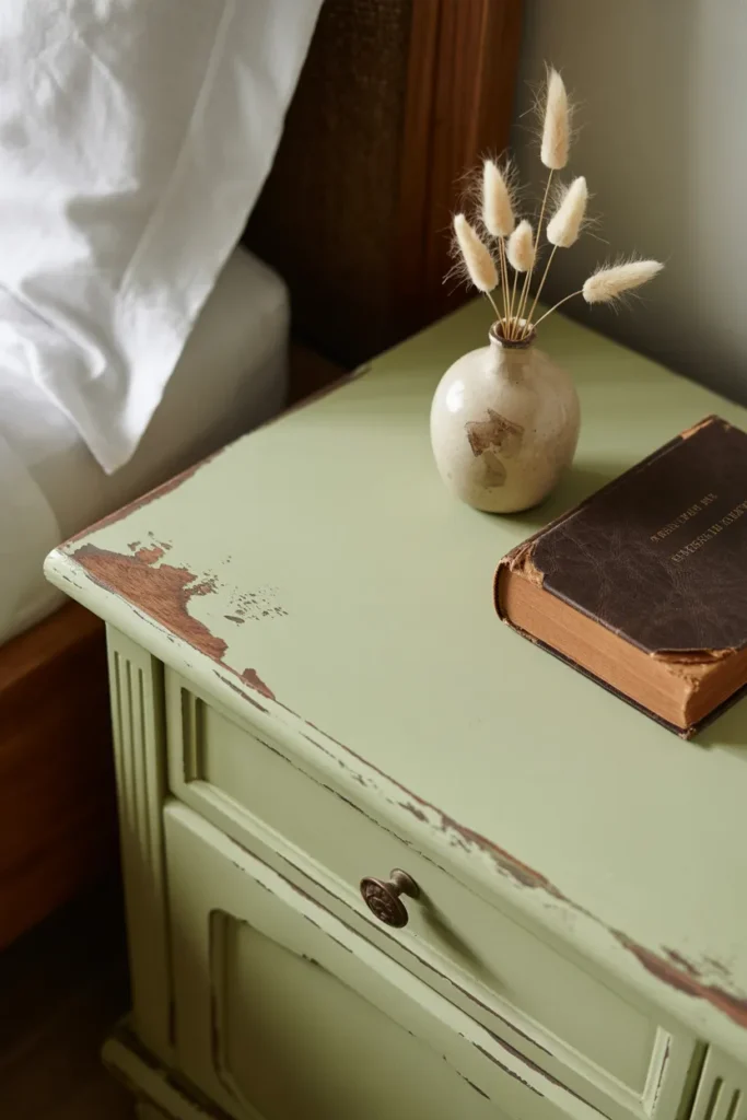 Distressed Bedside Tables