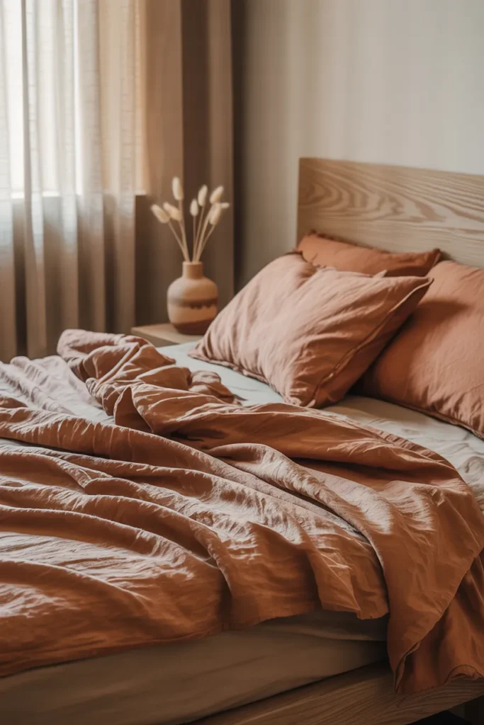 Earthy Linen Sheets