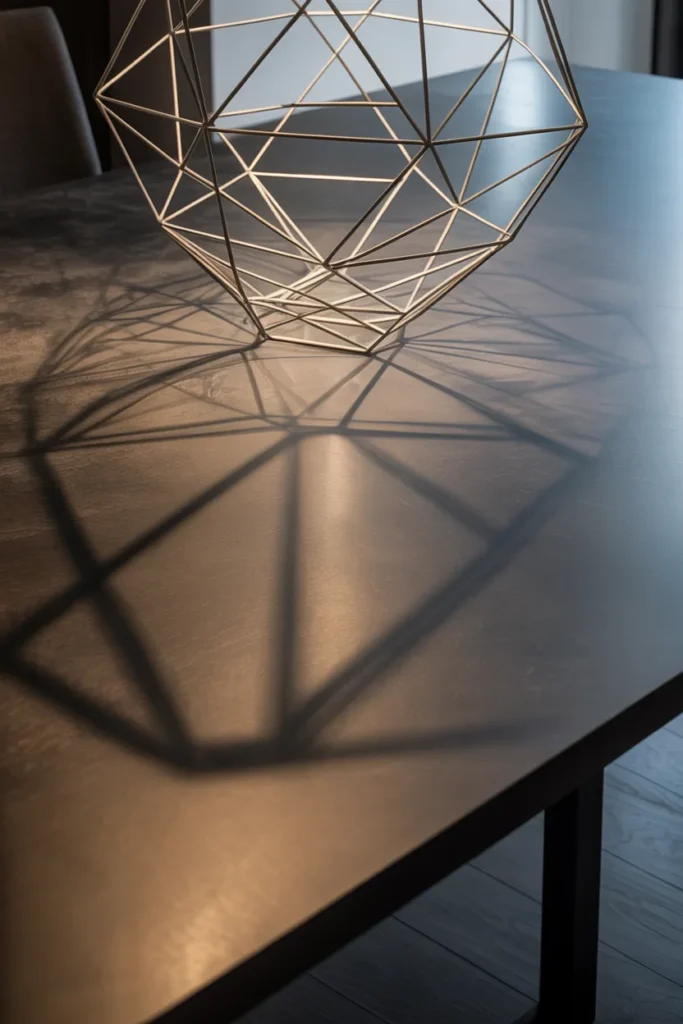Geometric Metal Sculptures