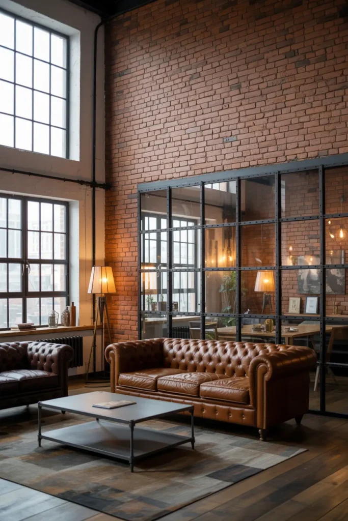 Industrial Brick Wall