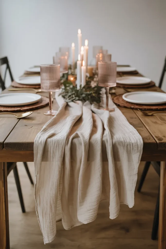 Linen Table Runners