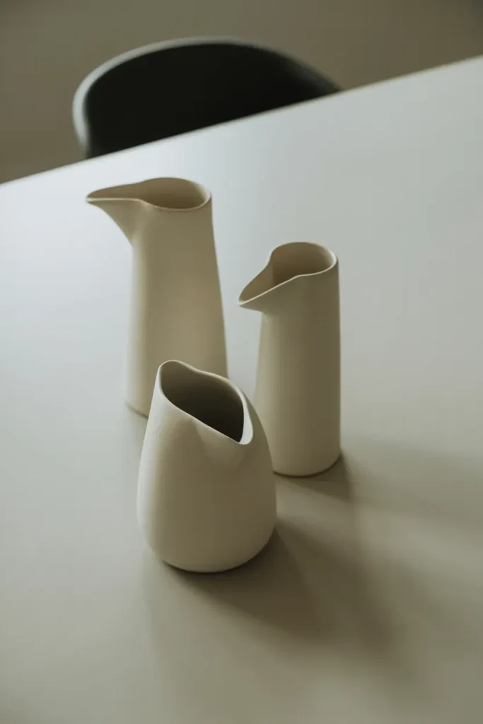 Minimalist Ceramic Pitchers
